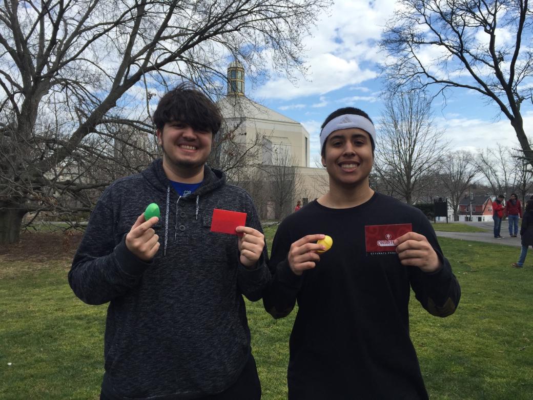 _StVinnys's tweet photo. Congratulations to the two winners of our Hall Council Easter Egg Hunt! Congrats @_chefjason @Srubinski #fasholy https://t.co/3bIw9yBPRx
