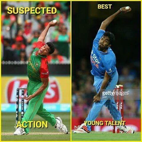 mamun683000's tweet photo. Bumraah is talent & Taskin is chucker?
We strongly denounce the shameful & partial decision of @ICC.
#IamTaskin https://t.co/S0WzOglrei