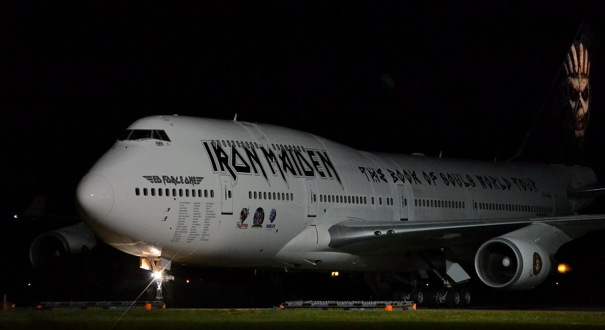 This is where it all started on February 17th! #CWL #IronMaiden #EdForceOne edforce.one/2016/02/ed-for…