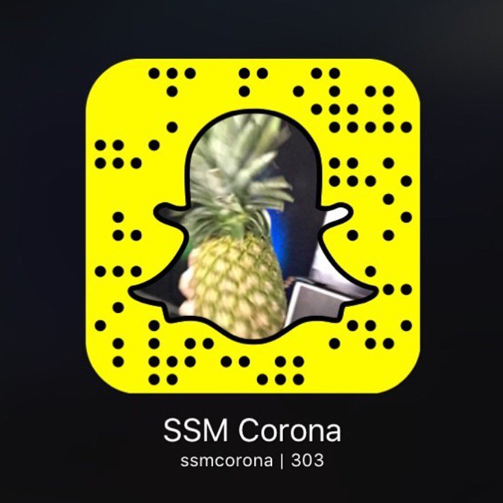 SSM_CORONA's tweet photo. Be sure to follow us on snapchat! #ssmcorona https://t.co/zaHOhwfk32
