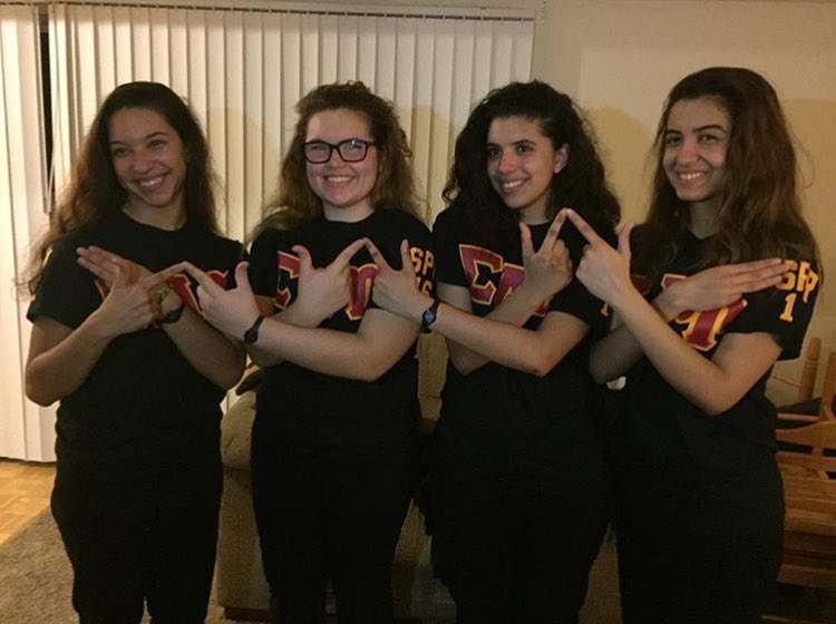 LULAlphaChapter's tweet image. We would like to congratulate the newest Hermanas on the yard! S/O to  @SLU_Iota on the new line #SPR16