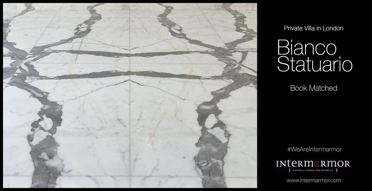 Intermarmor_'s tweet image. Bianco Statuario. Private villa at London. #bookMatched #WeAreIntermarmor #marble