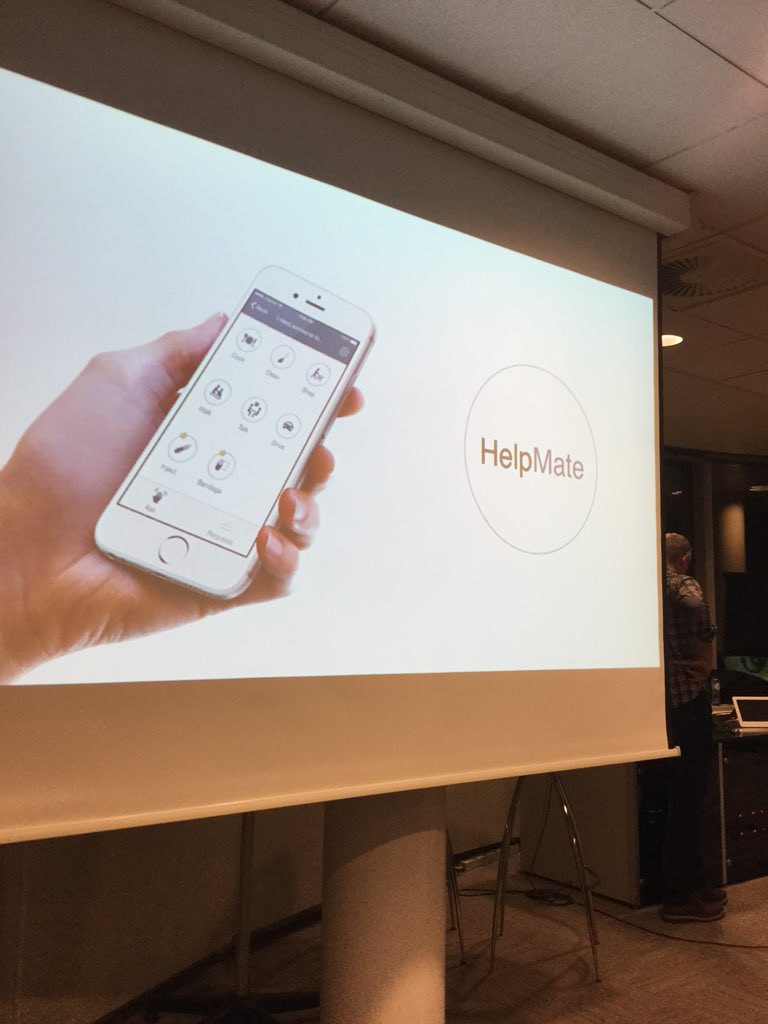 kaskoen's tweet photo. Social matchmaking to provide care delight to a cancer patient #Helpmate @IBMHealthcare #mhealthbe https://t.co/QzfaCWNrAk