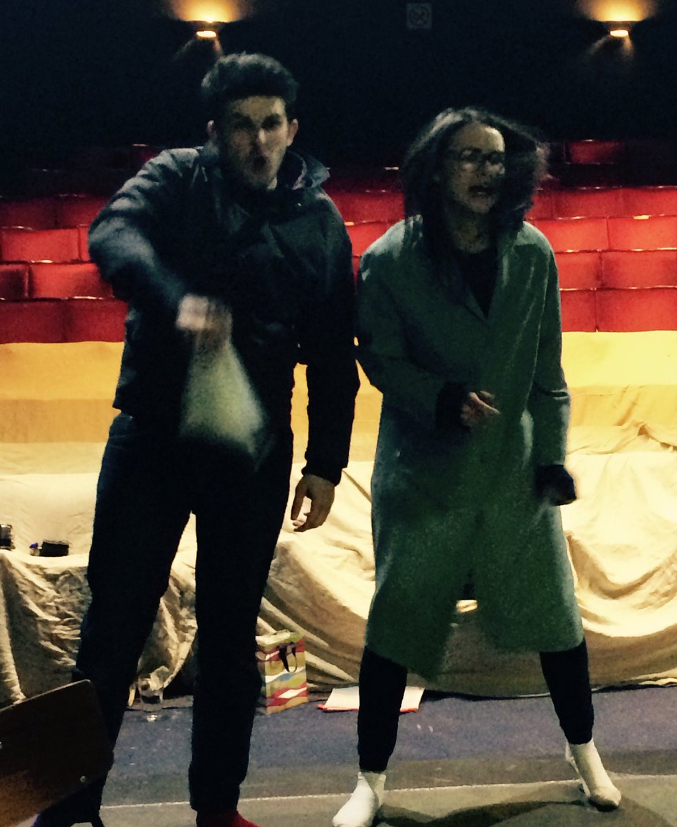 LittleFinnP's tweet photo. Few snaps from rehearsals today! Quick brew.. Then back! ☕️ #Fulfilment #LittleFinnTIME https://t.co/DE94Utfurp