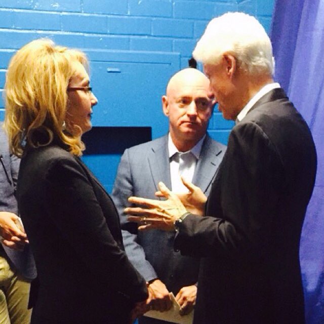 Pathetic: Clintons using Gabby Giffords as pawn for AZ votes