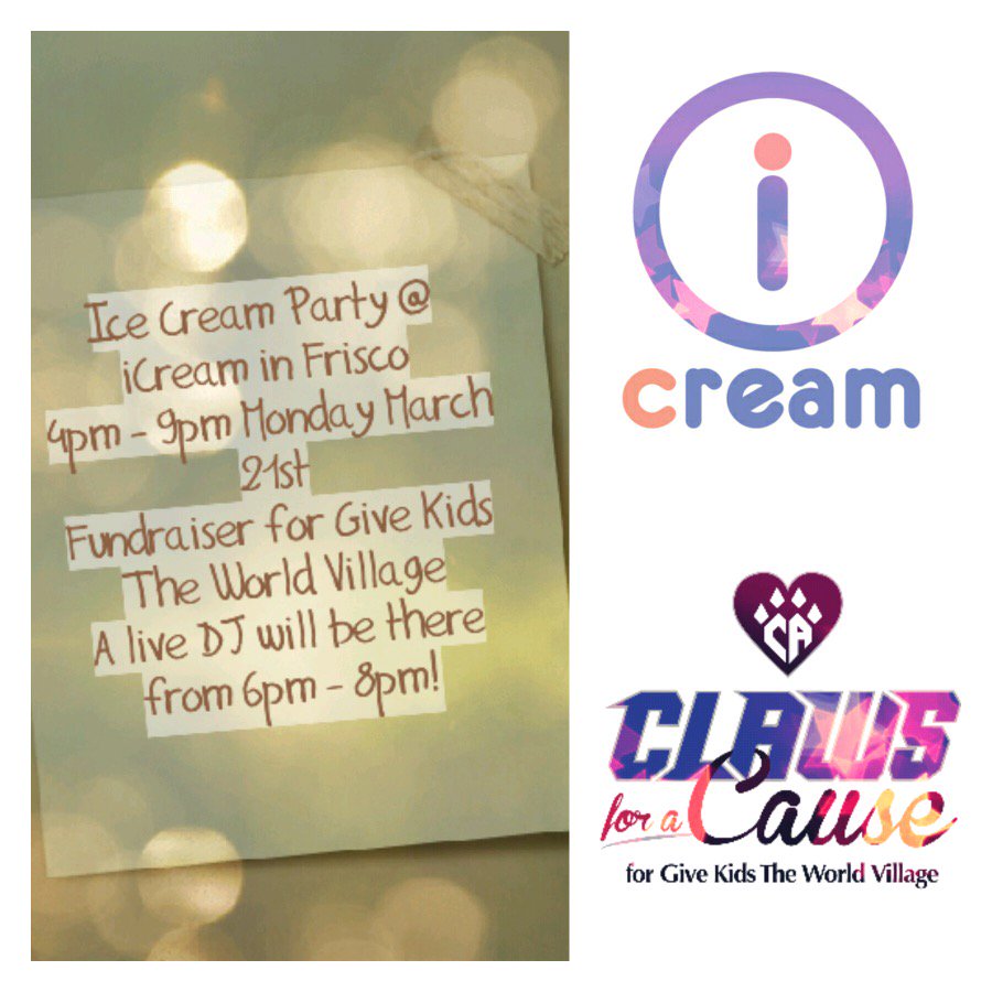 sunielynd's tweet photo. Don't forget to go to icream in frisco tommorrow between 4-9 to help support claws for a cause!!!💙💙 https://t.co/KSa3GZgtPJ