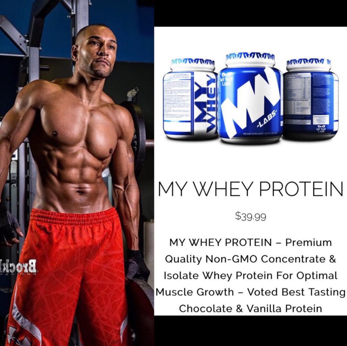 MyWayLabsCorp's tweet photo. #MyWhey #MyWayLabs #TrainLikeAGod https://t.co/FdnNEnY9oC