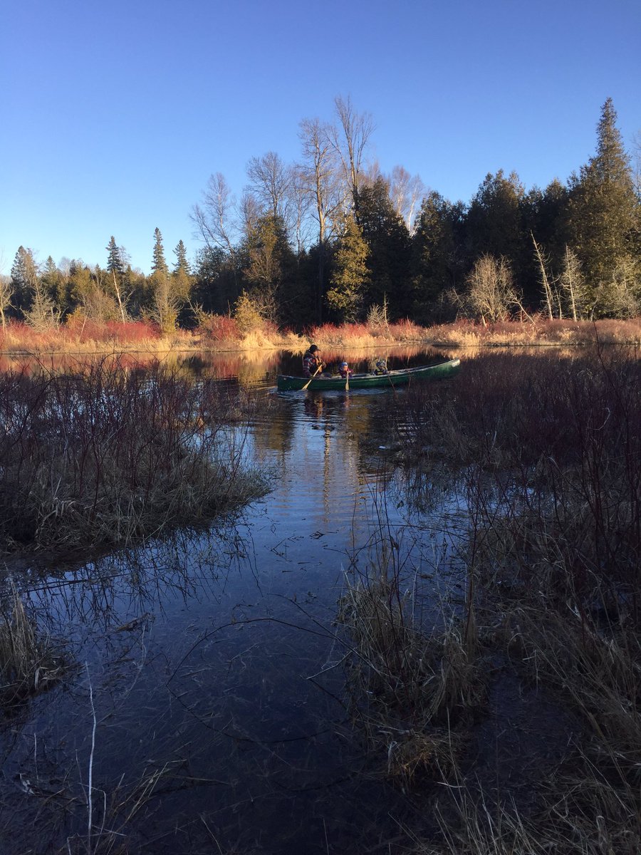 #firstdayofspring <a href="/Clearview_twp/">Clearview Township</a> our inaugural 1st canoe of the year!