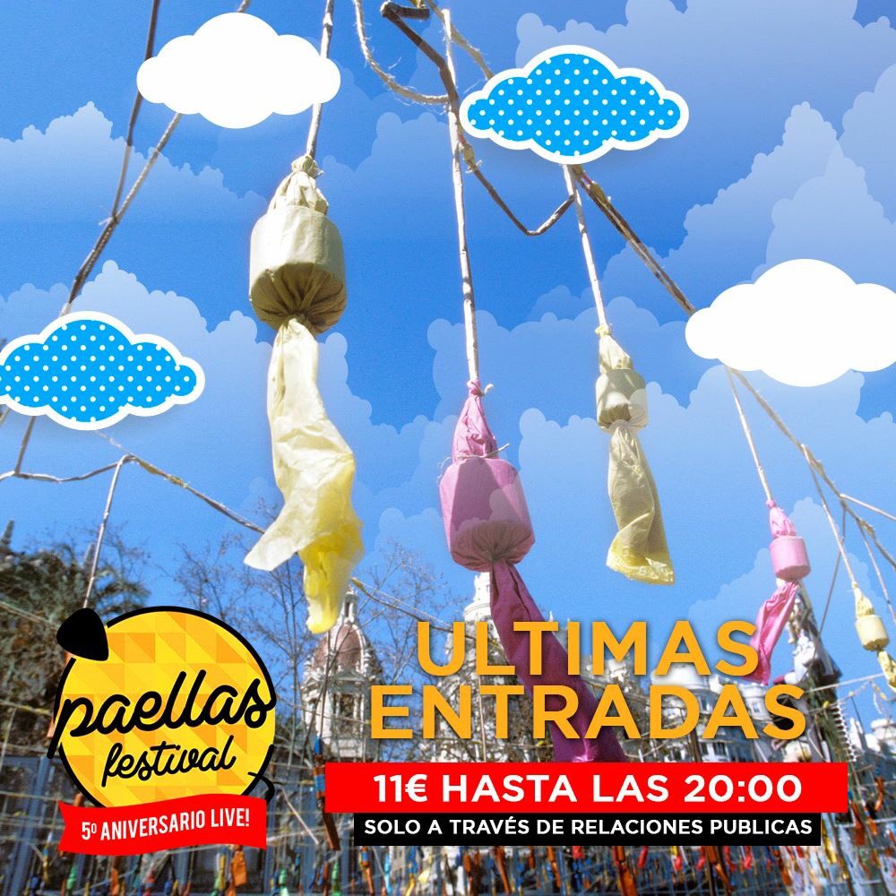 chemarrppvlc's tweet photo. Te esperamos en #PaellasLive 2016 ;) pídeme tu entrada YA no espere más 😊 https://t.co/L7l7BJvBiw
