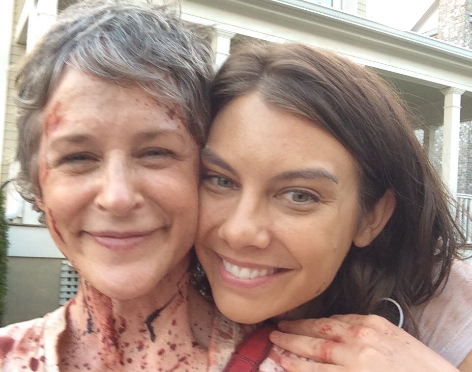 mcbridemelissa's tweet photo. ❤️❤️❤️ you! @LaurenCohan #TWDFamily 👊#TheWalkingDead https://t.co/E498SI6nLL