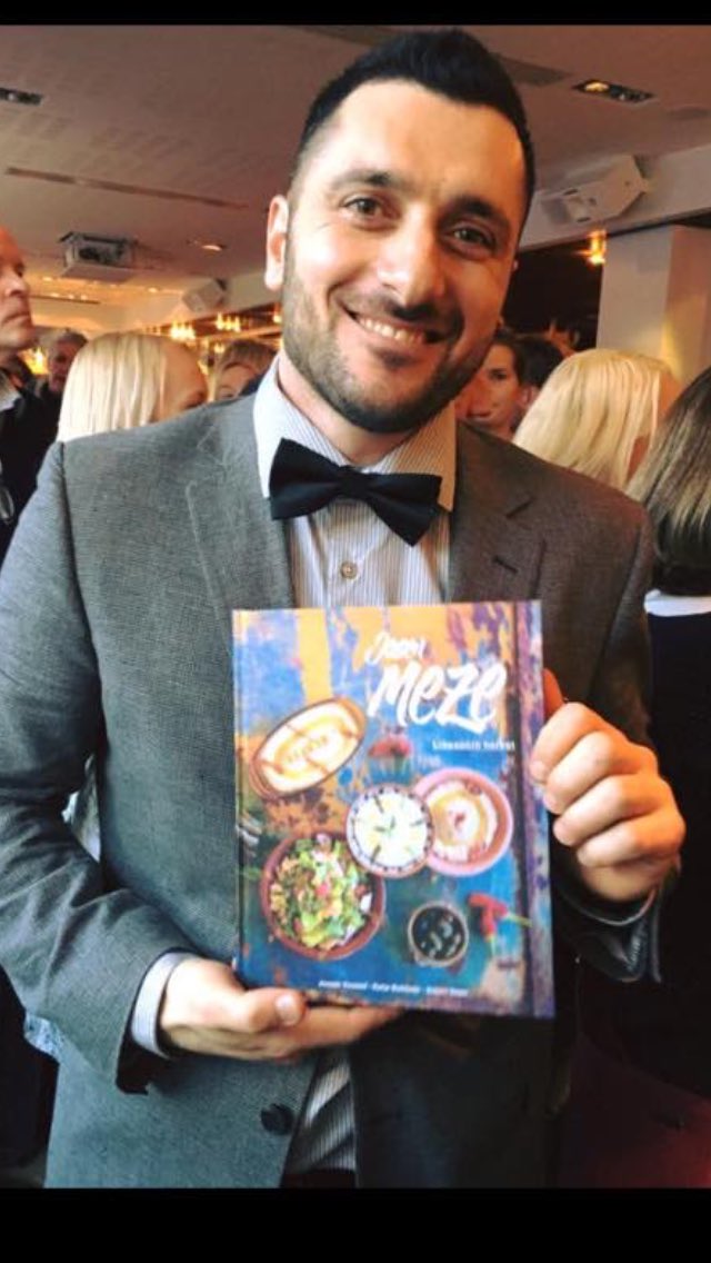 Jose_Yousso's tweet photo. From TopChef @Maikkari to my own Lebanese Food &amp; Travel book. First of its kind in #Finland #ruokatweetti #helsinki https://t.co/DNjsGAtfIC