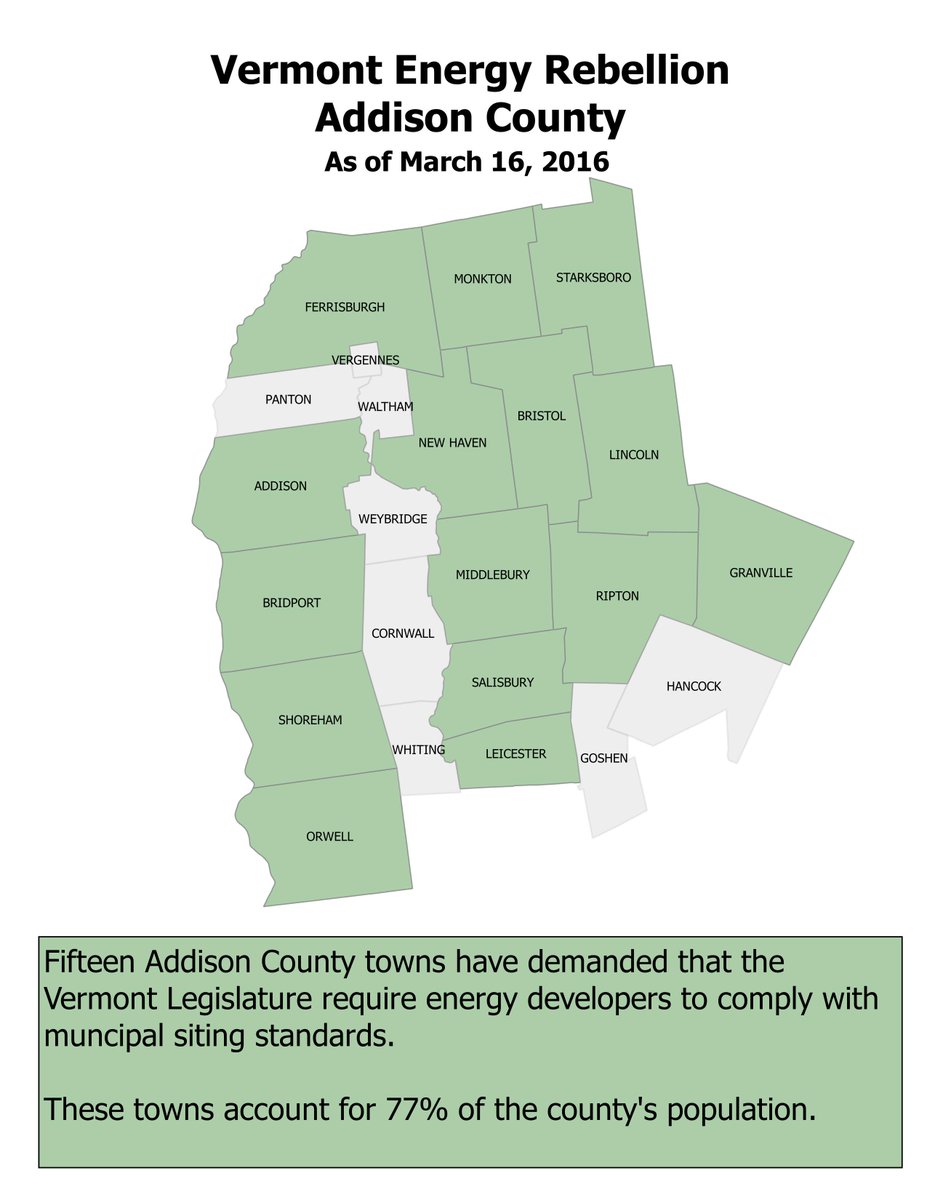 Addison County is ground-zero for #vt solar bullying and #VTRebellion:  tinyurl.com/jhtau4w 
#vtpoli