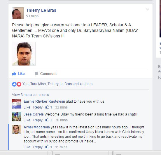 arnel_macariola's tweet photo. It's official Uday has already joined Click Intensity! Know more: https://t.co/5bEs3kzFyS
#adrevshare #MyPayingAds https://t.co/ElUT6fkQMh