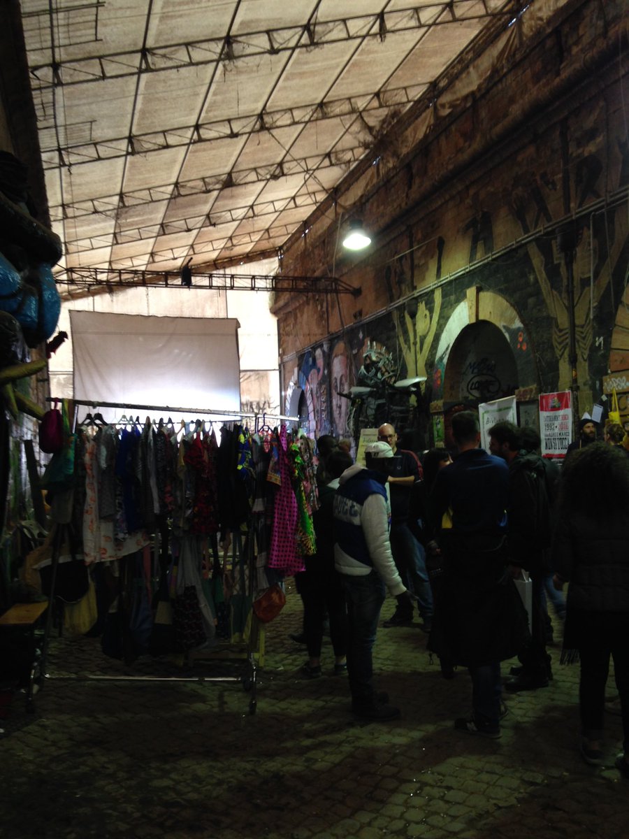 Gran bell'evento #enotica complimenti al #forteprenestino #csoa #vino #roma