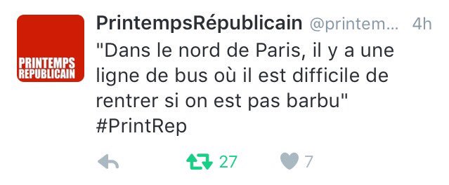 NasNacera's tweet photo. Voici la fameuse gauche antiraciste qui scrute la moindre parole xénophobe du FN #PrintRep https://t.co/MBixf9XQ9T