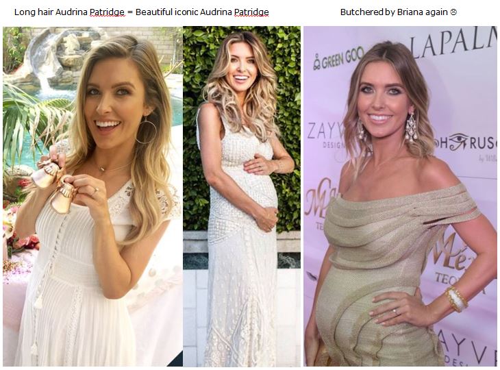 AbbTale's tweet photo. Corey looking great in his long hair. Where is Audrina's iconic hair? Horrid short, thin hair @people @PEOPLEbabies https://t.co/OXzD4s5adc