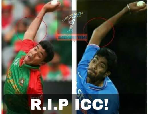 sanjida_iqbal's tweet photo. @ICC violating their own law! Conspiracy against #Ban?
#IamTaskin
#WeAreTaskin
#ShameICC
#WT20 https://t.co/EnKWjfFjFs