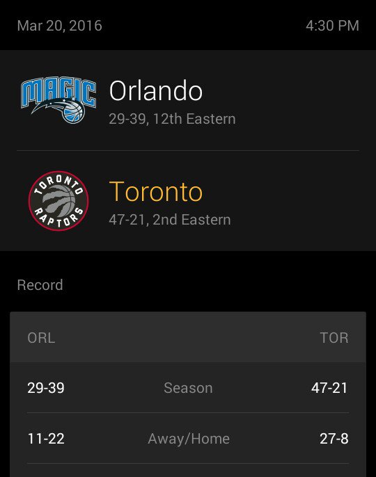 HardwoodAce's tweet image. Classy introduction today @Raptors @FAN590 #Toronto #FirstClassCity #RTZ 
[NBA] ORL @ TOR, Mar 20, 2016 4:30 PM