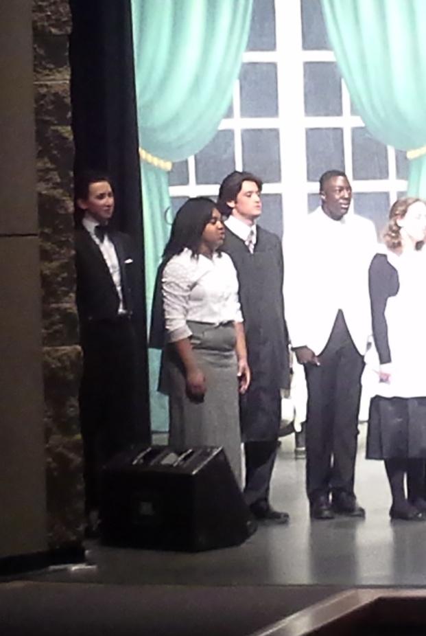 Mrs_Bettis's tweet photo. I gotta toot my own horn...SOOO proud of this girl right here! #WakyHull #Annie2016 #BlessedMom #TooFunny #BlockChip https://t.co/zK1hUzzGFR