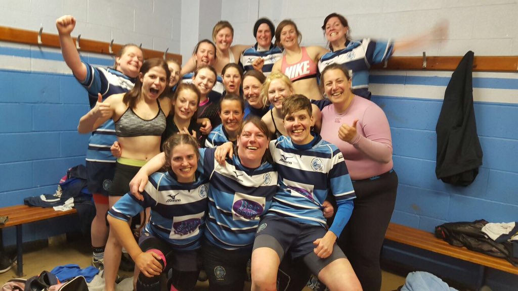NewburyWomenRFC's tweet photo. 65-0 win against neighbours Crowthorne today played in great spirit with a great ref. #COYB #lasthomegame https://t.co/QF3gjFt6sj