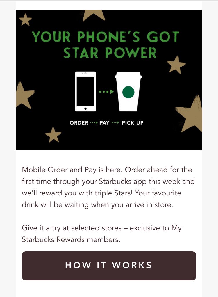 edinburghsforte's tweet photo. @StarbucksUK I did this Friday. I got a star for the drink but nothing for ordering ahead for the first time? TIA https://t.co/9ROyAjgH3A