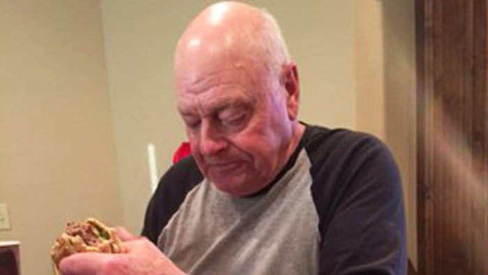 usweekly's tweet photo. Sad Grandpa is having a cookout and you're invited! #sadgrandpa #sadpapaw https://t.co/xUqsR1Ypx2 https://t.co/RlhUQ67q8N