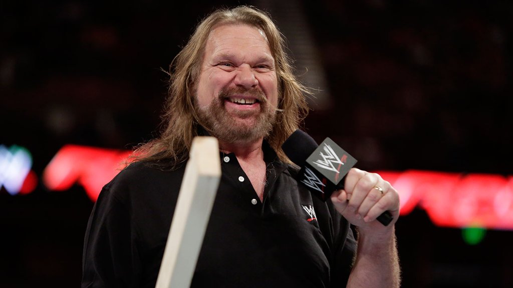 WrestlingNewsCo's tweet photo. ICYMI: Jim Duggan: #WWE is pushing Roman Reigns down fans throat https://t.co/WgZBaEx8Bw https://t.co/QXCJiHzr2W https://t.co/NjsVlA7EuS