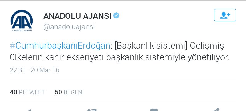 Hala İŞİD'i kınamayalı bir gün, yine Başkanlığı konuşalı birkaç dakika oldu