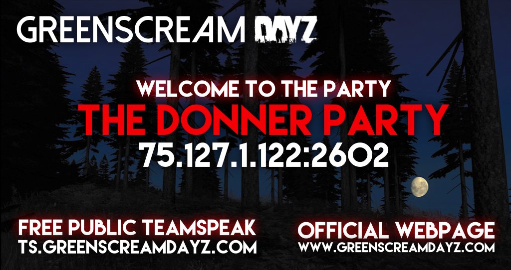 GreenScreamDAYZ's tweet photo. Apply now for a free whitelist on GreenScream's Private Hive #DayZ server | https://t.co/lX8SsJIbRW https://t.co/IQaifYb6cO