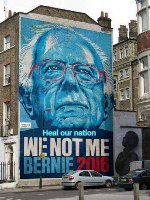 People4Bernie's tweet photo. These murals are in Philly and Boston. That is all. https://t.co/2Ax0ZgvVaL