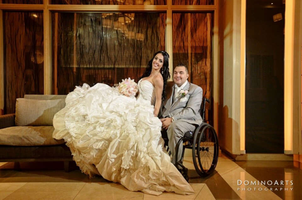 Congratulations to Christina &amp; Eric on Their Wedding Day.
See the video of their Day here:facebook.com/spinalcordinju…