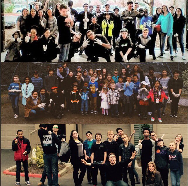 NLchurch's tweet photo. Some of our New Life JHigh serving our communities! #NLSERVES https://t.co/IssIM7Zp1g