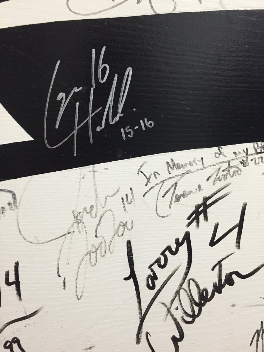 LoganHarland's tweet photo. An honour getting to join the Blizz wall with @Jtootoo22 https://t.co/aZLu3Z5R9B