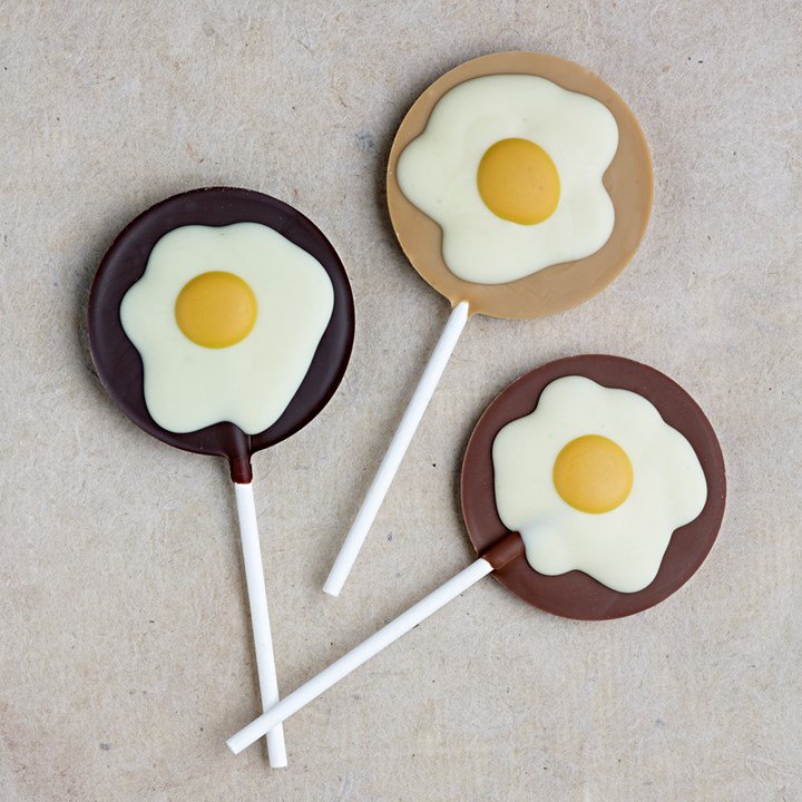 MariaMiaMare's tweet photo. Fried eggs lollipops #easter https://t.co/JER73dOcE0