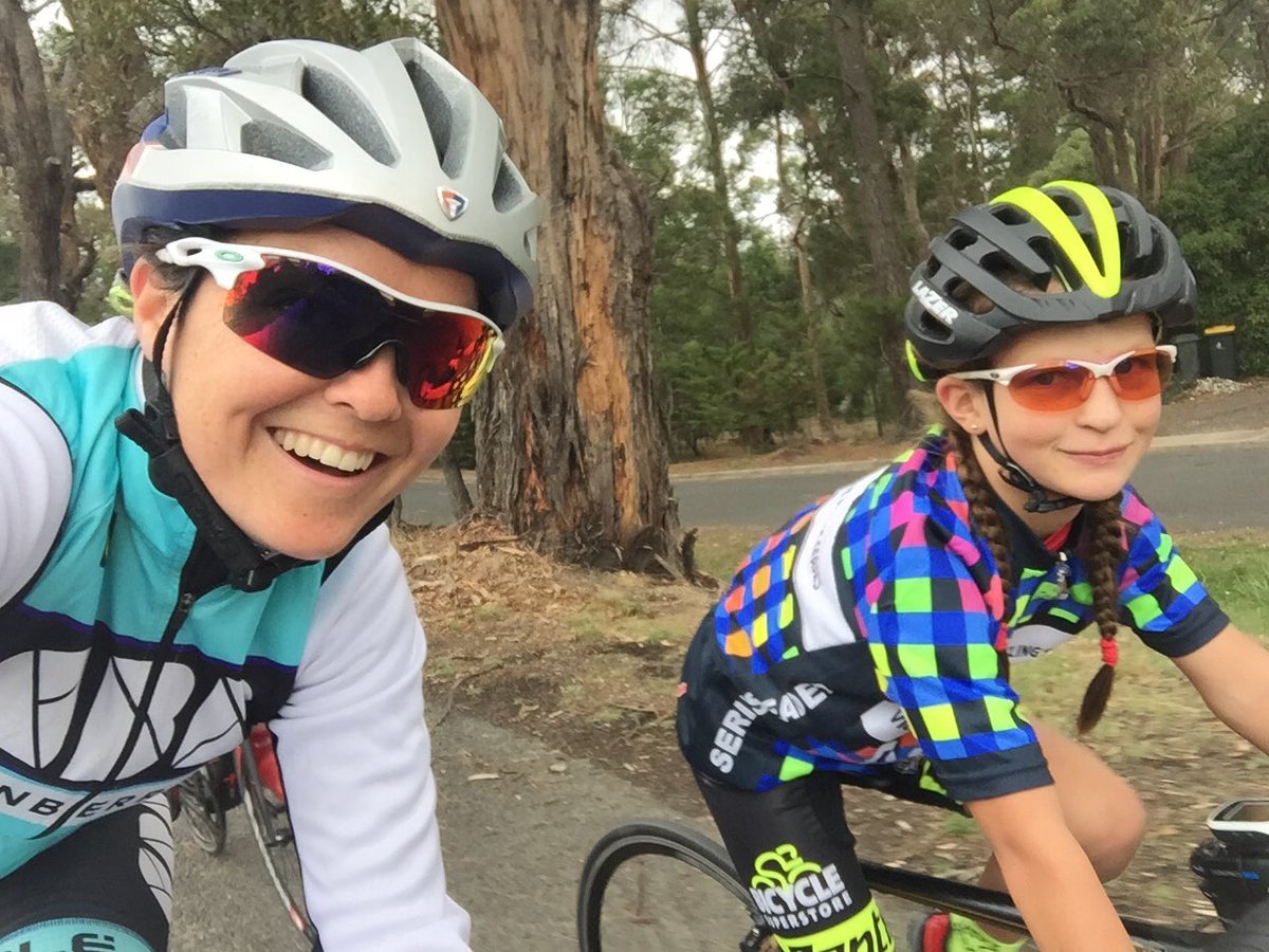 Great day out with the <a href="/westvicsport/">WestvicSportsAcademy</a> cycling squad! Thanks for having me!