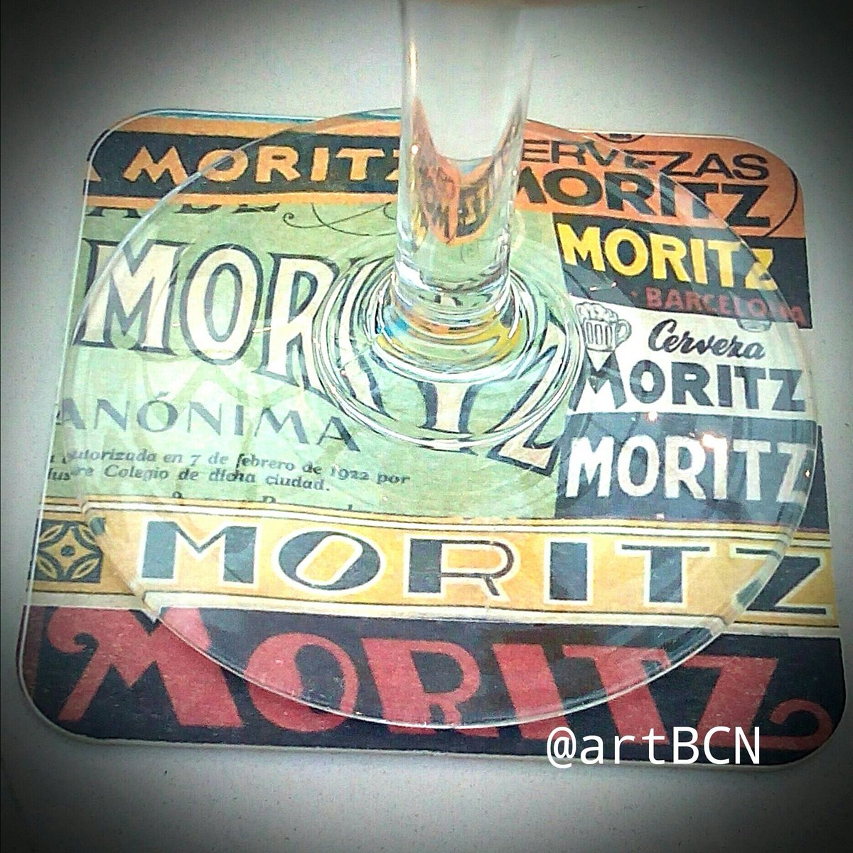 artbcn's tweet photo. #artbcnPICS • @MoritzBarcelona • #beer • #coasters • #barcelona https://t.co/v3uJdjjthk