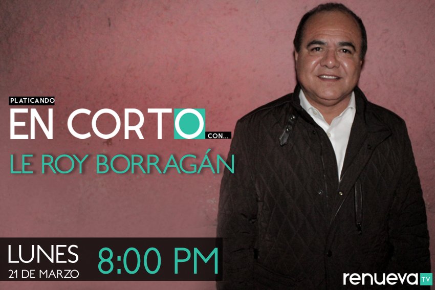 Platicamos #EnCorto con <a href="/LeRoy_ocam/">Le Roy Barragán</a>. Espera su entrevista  el  lunes a las 8PM a través de facebook.com/nuestroconenido