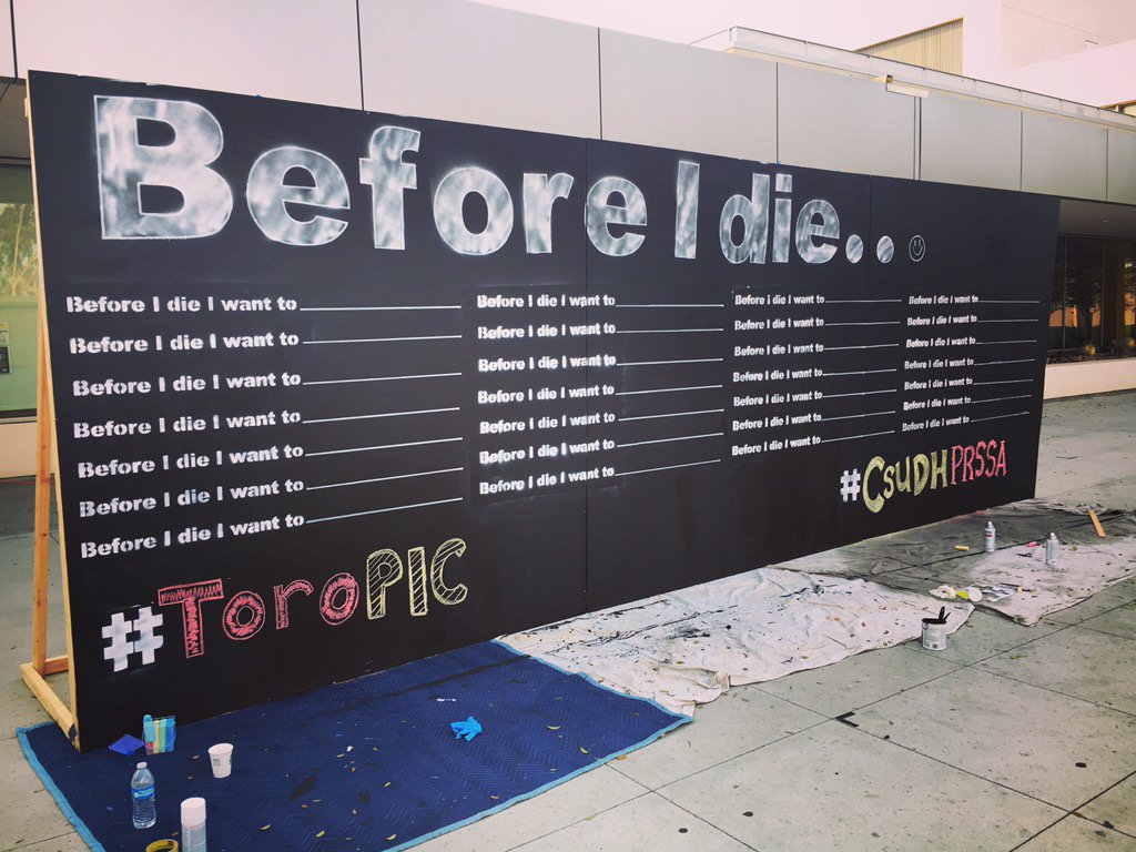 EmilyCristales's tweet photo. P.I.C @pic_prssa you are so resilient and committed you amaze me! Look @ your work, it shows! #ToroPIC #csudhprssa https://t.co/QwcOtfFx8v
