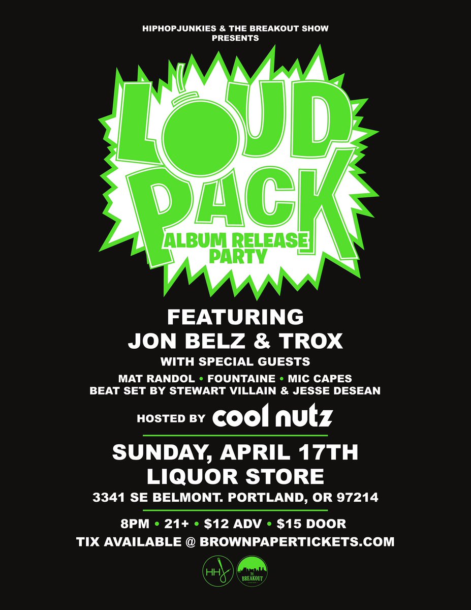 iamTROX's tweet photo. April 17th. @J0NBELZ x TROX x HHJ. #LoudPackVol1 release. Fall thru. https://t.co/vt9zogWOhq