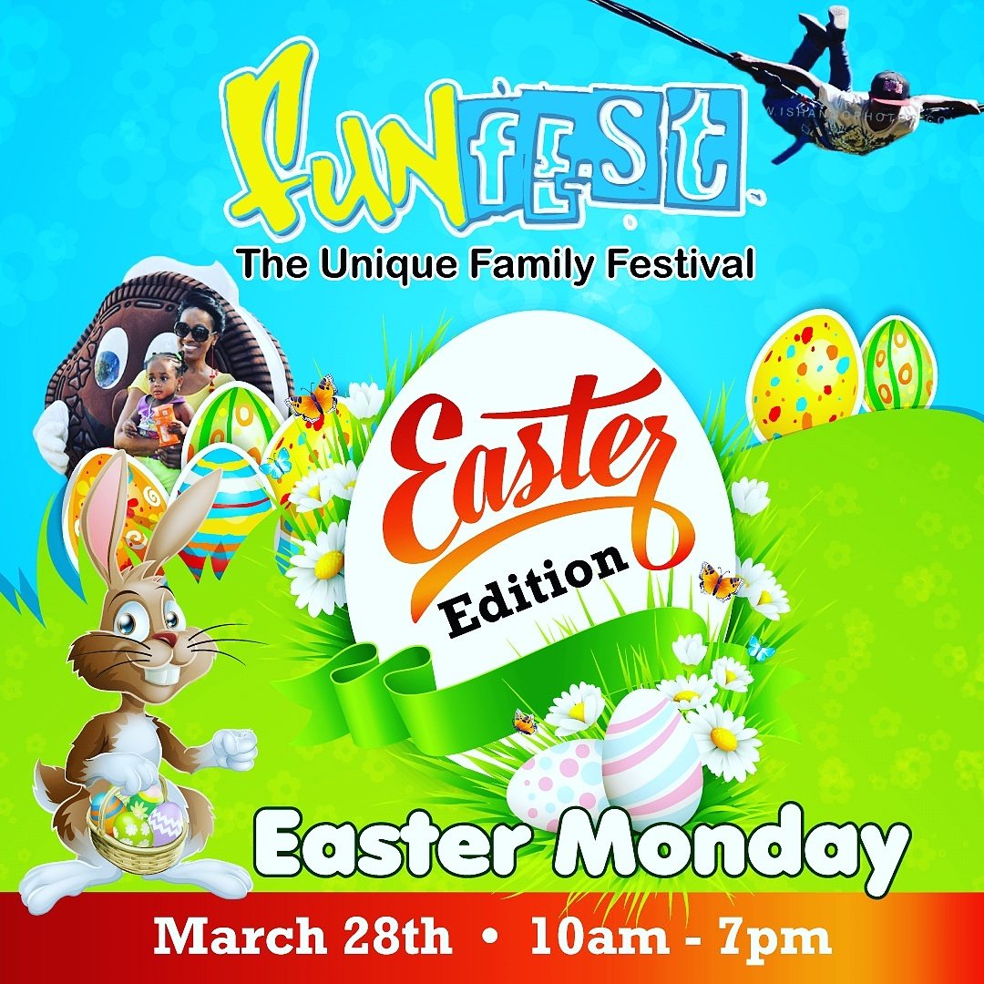shesaboutdone's tweet photo. Follow us @funfestja on #IG, to stay in the #fun & TO WIN TICKETS! #FunfestEasterEdition #UniqueFamilyFestival https://t.co/VcBHEjbN4l