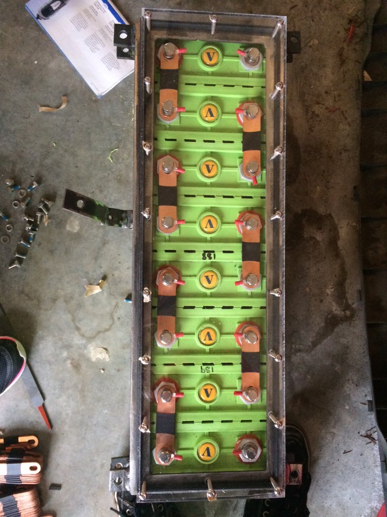 Assembled Battery boxes with see-through covers 😍😍😍 #electriccar #conversion #battery #mazda #rx7
#cars