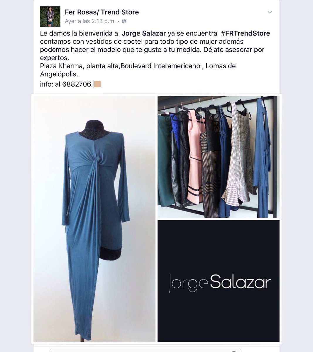 moda_salazar's tweet photo. Ya estamos en plaza Kharma dentro de Lomas de Angelopolis Puebla https://t.co/cf6tv5wiuY