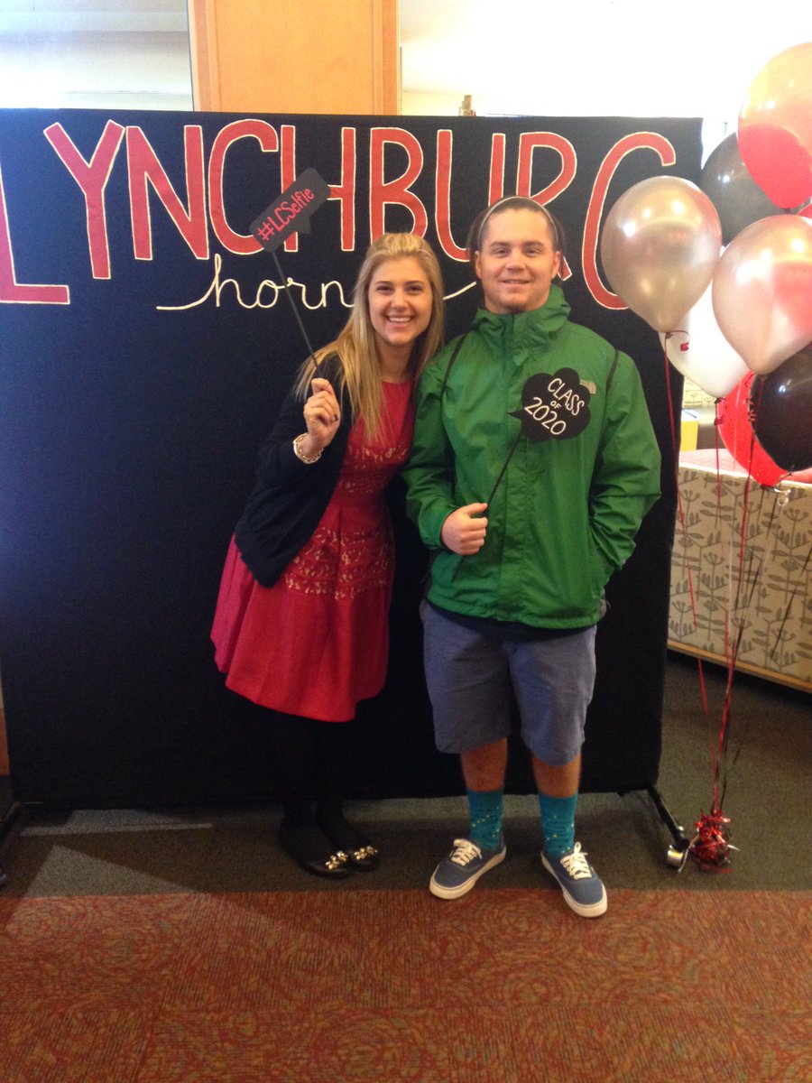 lynchburg's tweet photo. If you missed Open House on Saturday don't worry we have another April 9th ! Come by and get your #LCSelfie https://t.co/xA6sxSLi9O