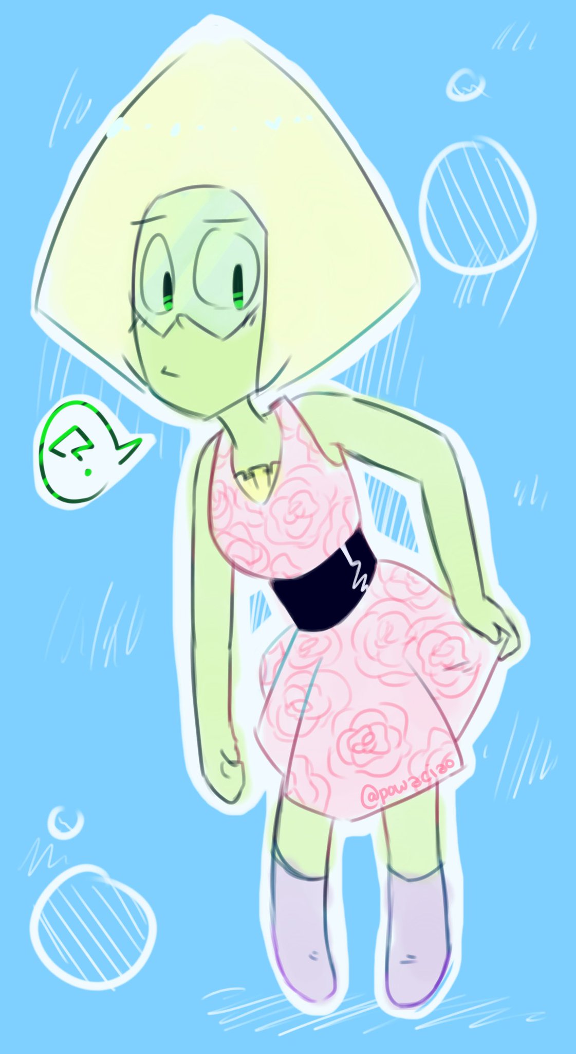 “"A flowery dress... is like a pretty version of alien shorts?"”