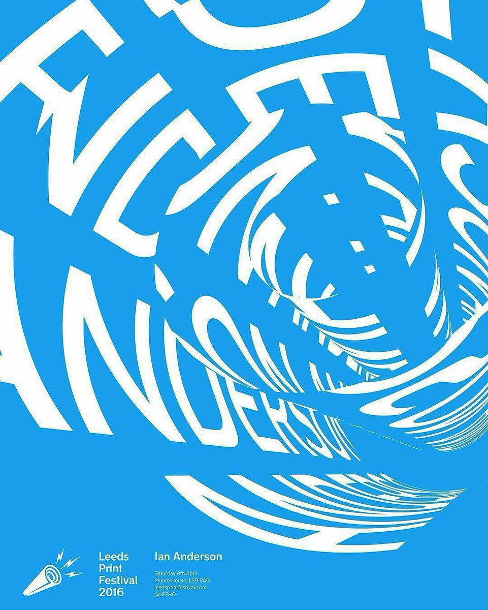 ukprintmakers's tweet image. REGRAM @leedsprintfestival - #LPF16 TALKS 9 April @munrohouseleeds With Ian Anderson... instagram.com/p/BDL_iChN80y/