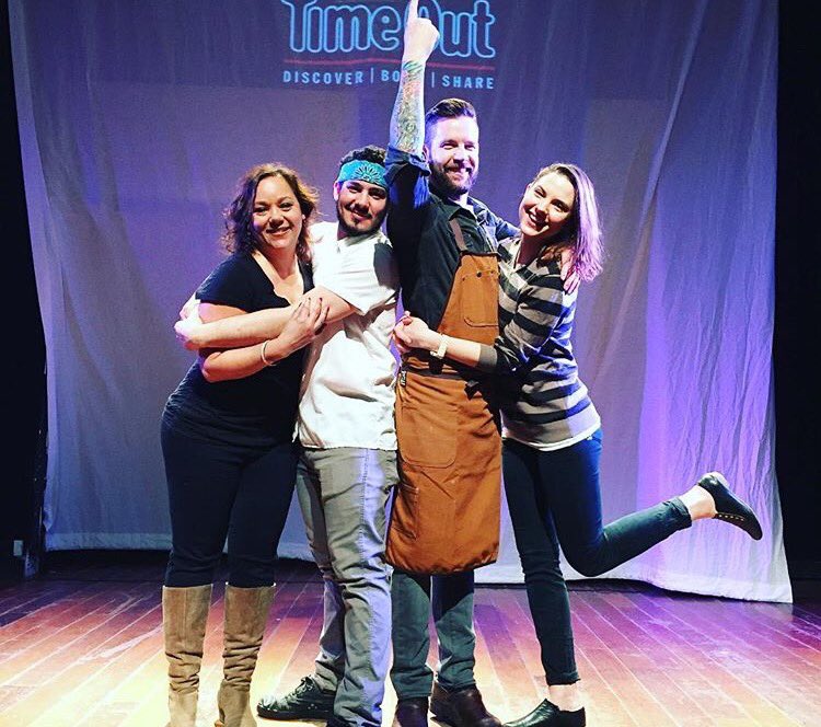 There ya have it folks...our <a href="/Chef_shaunking/">Shaun King</a> and team! #porkwins <a href="/TimeOutChicago/">Time Out Chicago</a> #winning