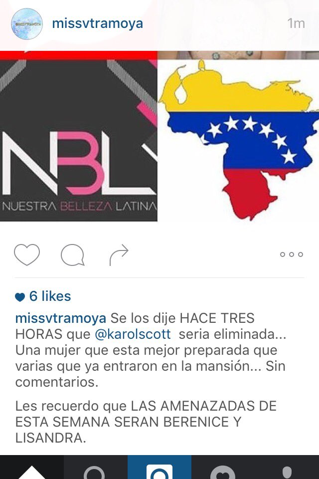 jennifercolin92's tweet photo. @RealKarolScott @NuestraBelleza ella merecía estar en la competencia!! FRAUDE #FraudeNBL https://t.co/2rYe99sK6H