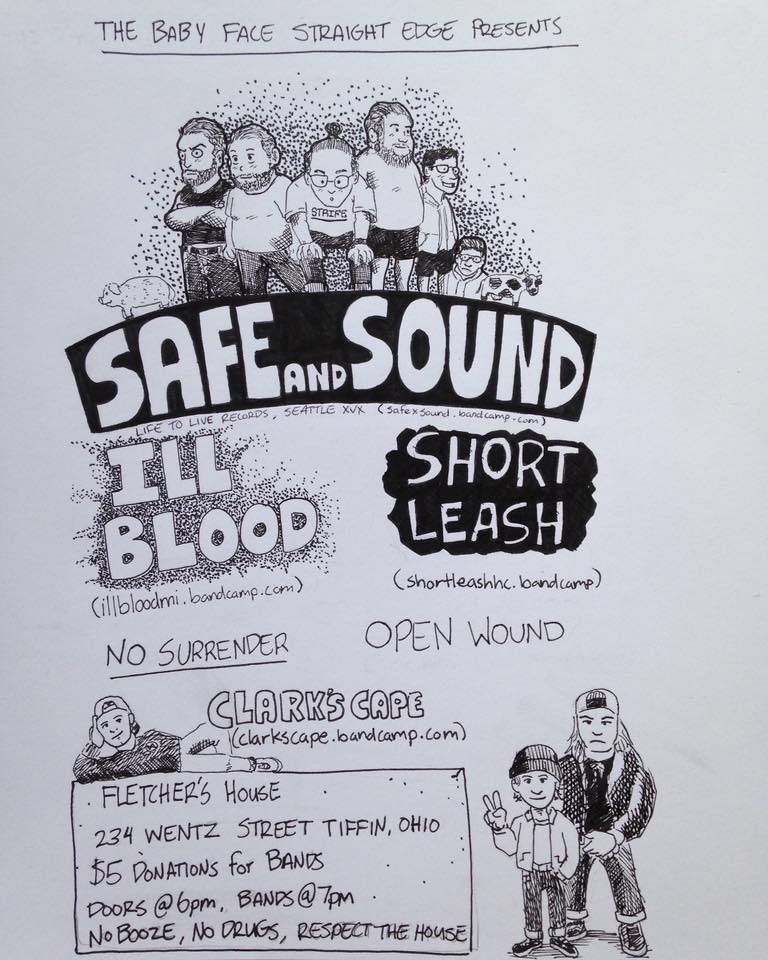 Hey nerds, this Friday we have a show at the Hedges Barn. Everyone try and come out.