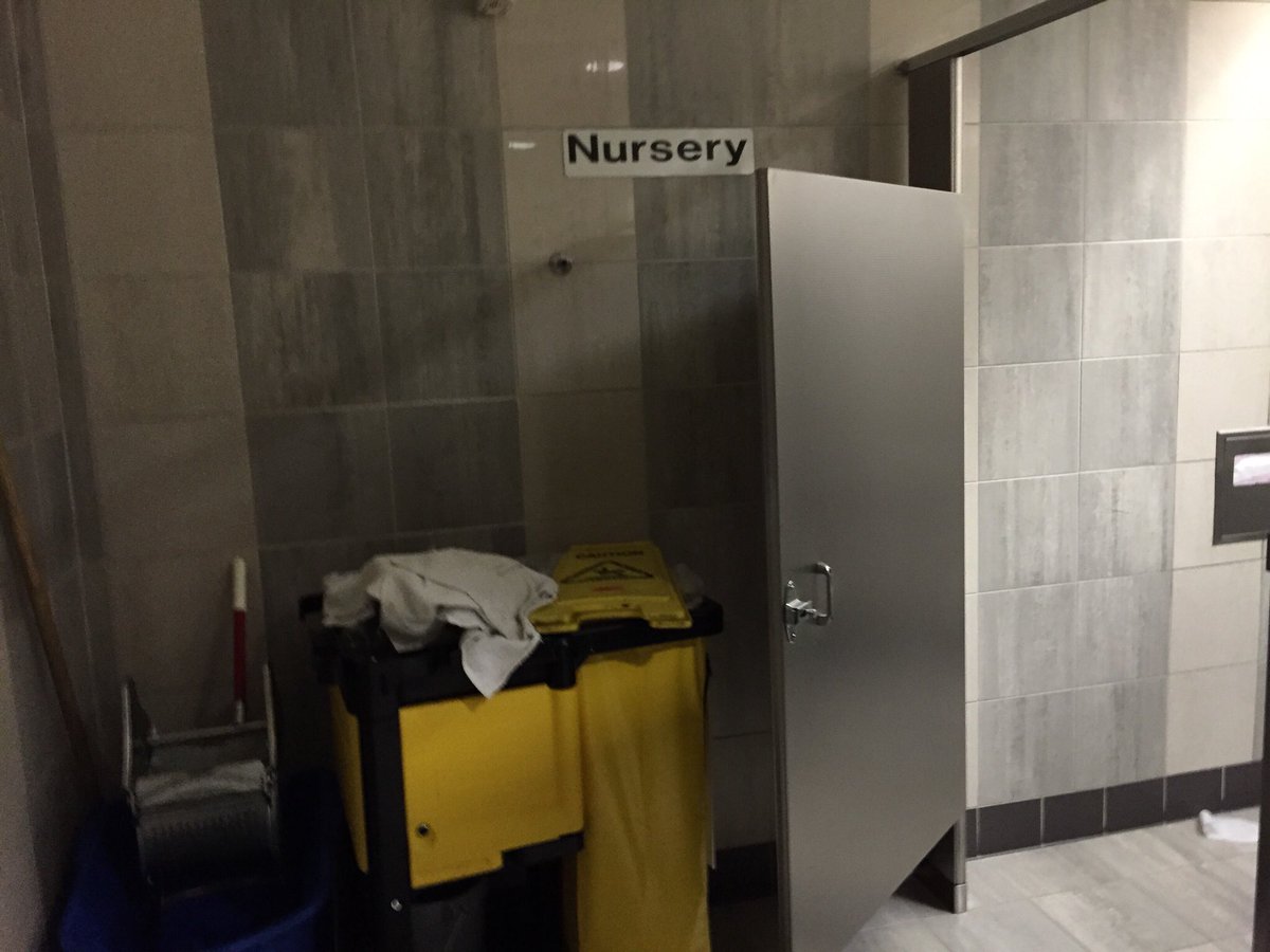 Imagine my disappointment at learning LAX considers this a nursing room. Does one sit on toilet or janitorial cart?