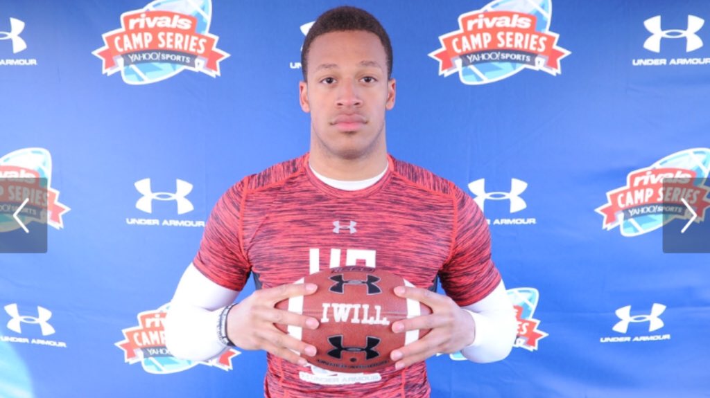 RecruitingCOL's tweet photo. Mullen 2017 DB Christian Cumber getting after it at Rivals Dallas camp https://t.co/7sT2WJXqrJ https://t.co/C2I2mis7tq